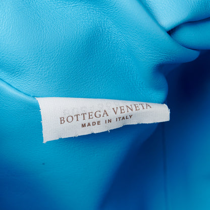 Bottega Veneta Smooth Butter Calf The Pouch Oversized Clutch Sky Blue 7 of 9