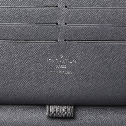 Louis Vuitton Taiga Zippy Organizer Wallet Glacier 6 of 9