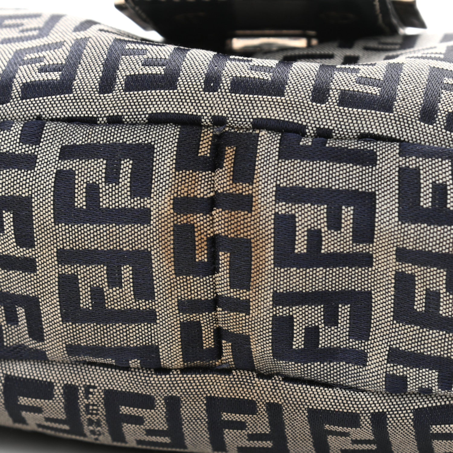 Fendi Zucchino Hobo Navy 12 of 14