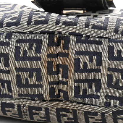 Fendi Zucchino Hobo Navy 12 of 14