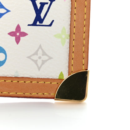 Louis Vuitton Monogram Multicolor Key Pouch White 9 of 13