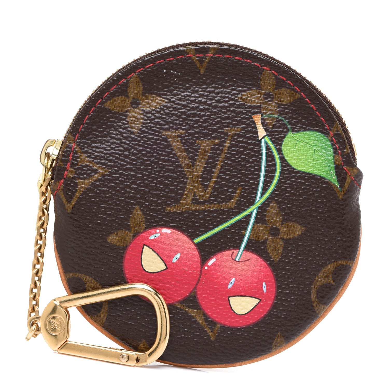 Louis Vuitton Monogram Cerises Round Coin Purse 1 of 7