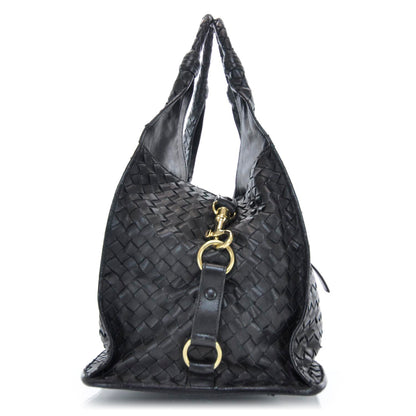 Bottega Veneta Nappa Intrecciato Bag Nero Black 4 of 10