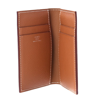 Hermes Evercolor MC2 Euclide Card Holder Case Gold 5 of 9