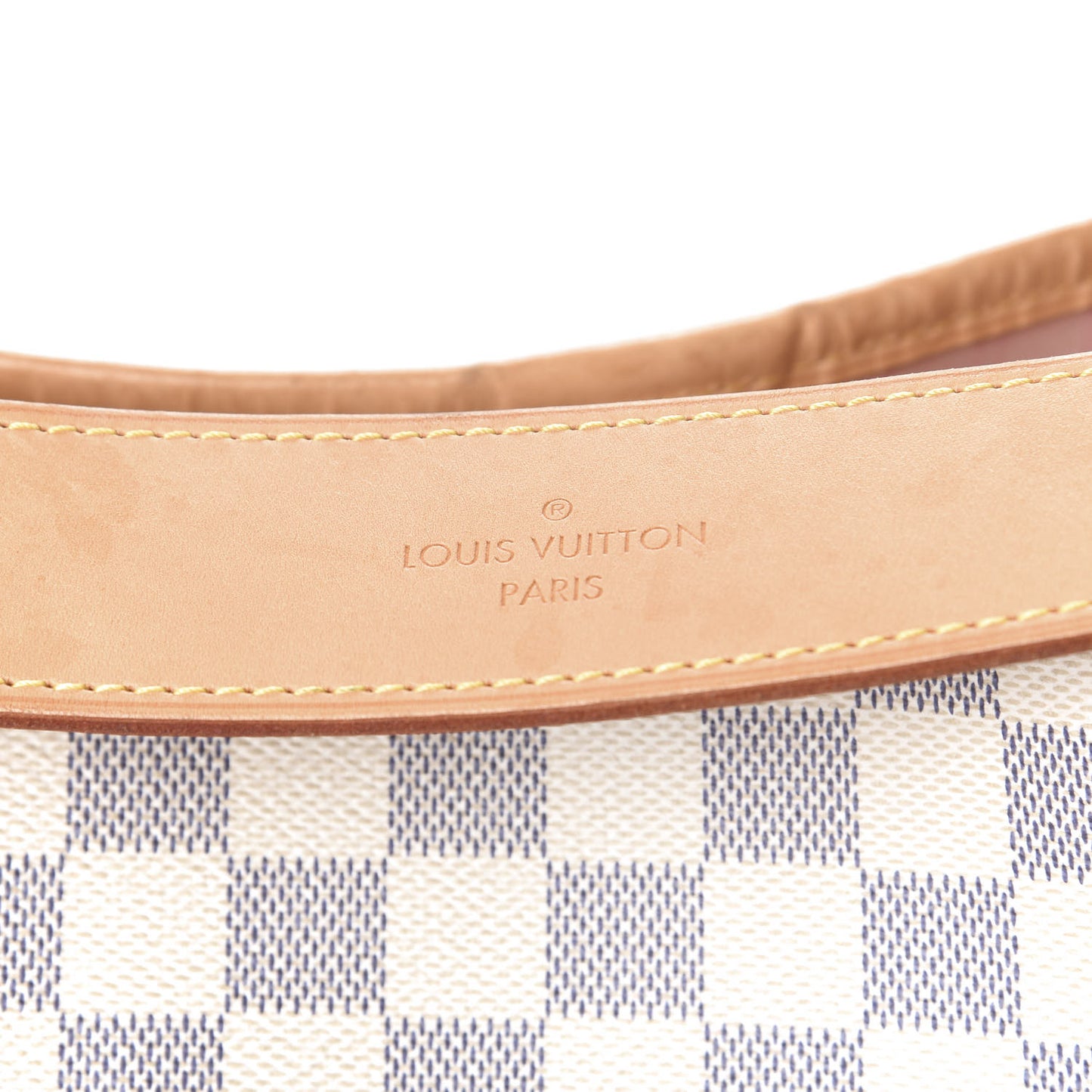 Damier Azur Delightful MM Rose Ballerine