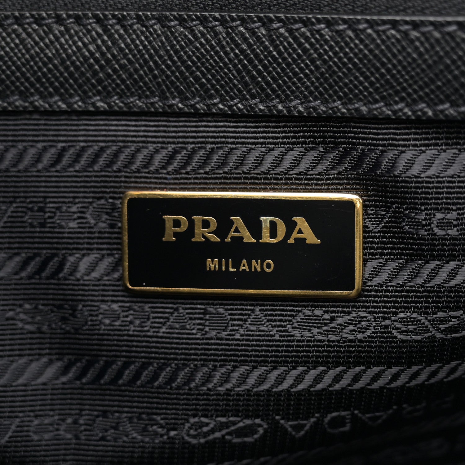 Prada Saffiano Tote Black 6 of 11