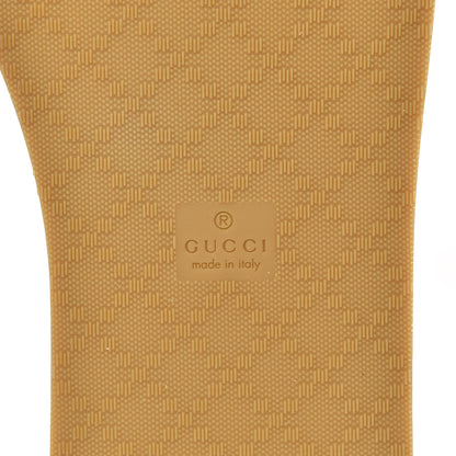 Gucci Nylon Stripe Logo Sylvie Web Platform Slingback Sandals 39 Green Red Ecru 7 of 8