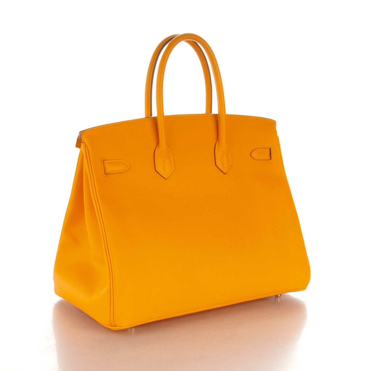Epsom Birkin 35 Jaune D'Or