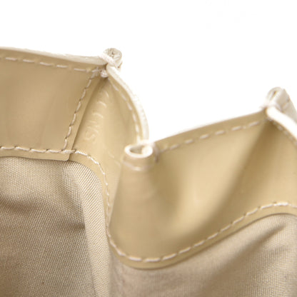 Louis Vuitton Vernis Wilshire PM Blanc Corail 7 of 9