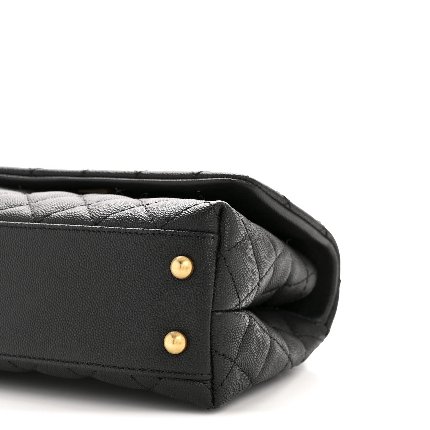 Chanel Caviar Quilted Mini Coco Handle Flap Black 10 of 12