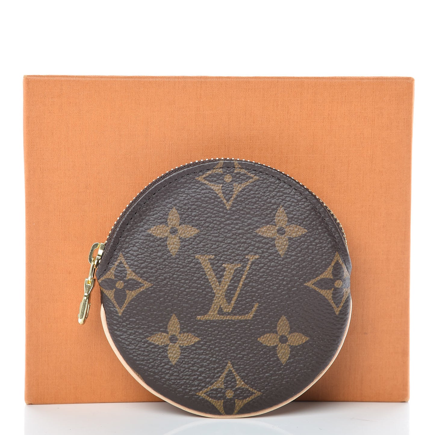 Monogram Round Coin Purse