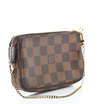 Louis Vuitton Damier Ebene Mini Pochette Accessories 3 of 8