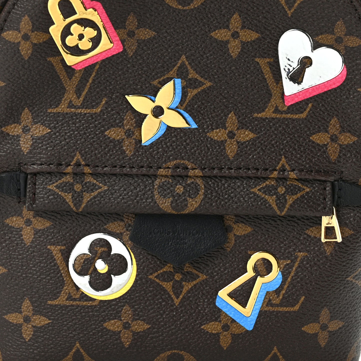 Monogram Love Lock Palm Springs Backpack Mini