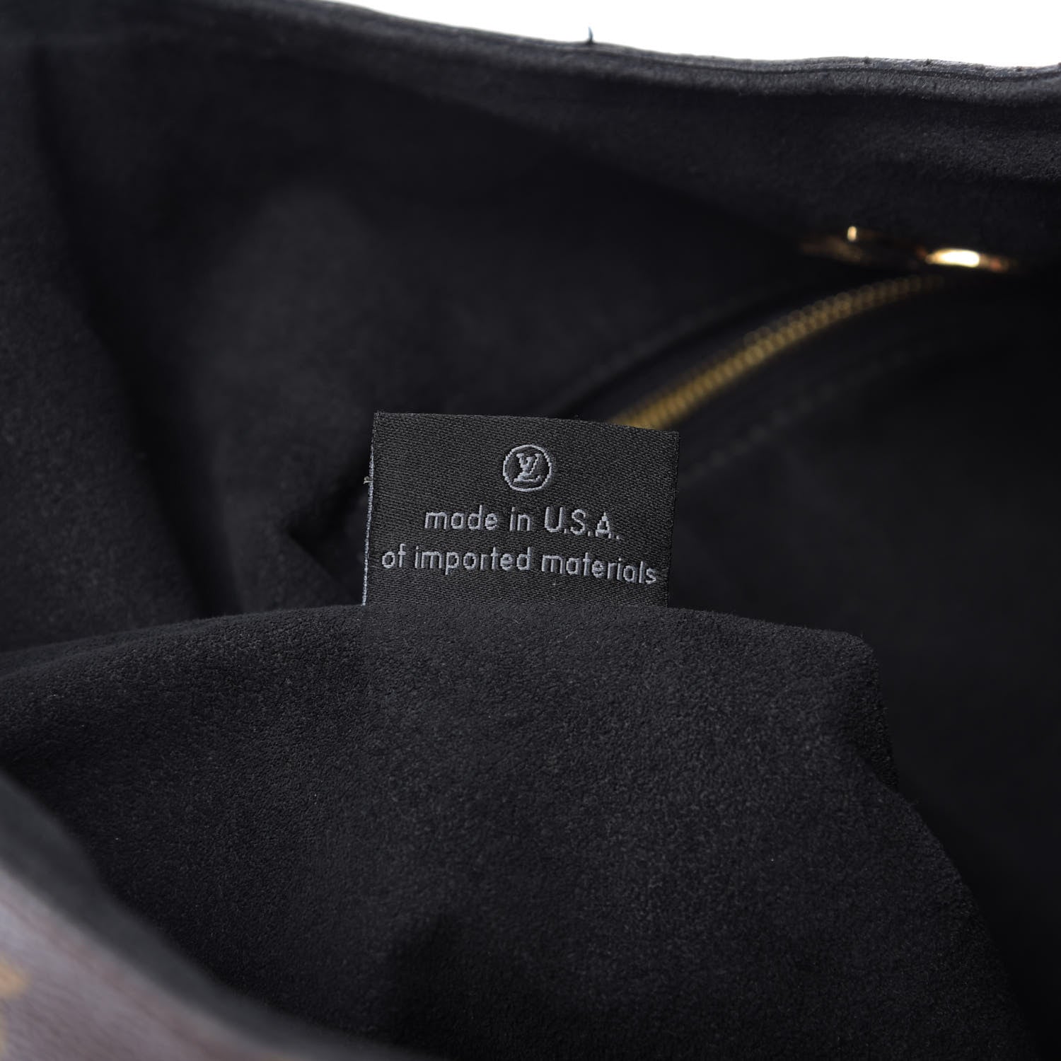 Louis Vuitton Monogram Flower Hobo Black 9 of 14