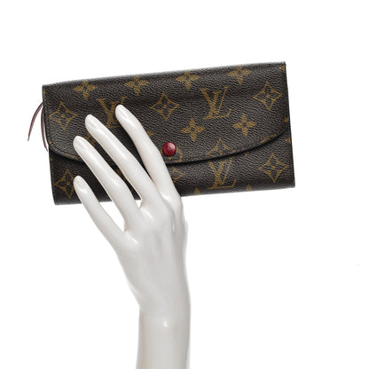 Louis Vuitton Monogram Emilie Wallet Fuchsia 2 of 7