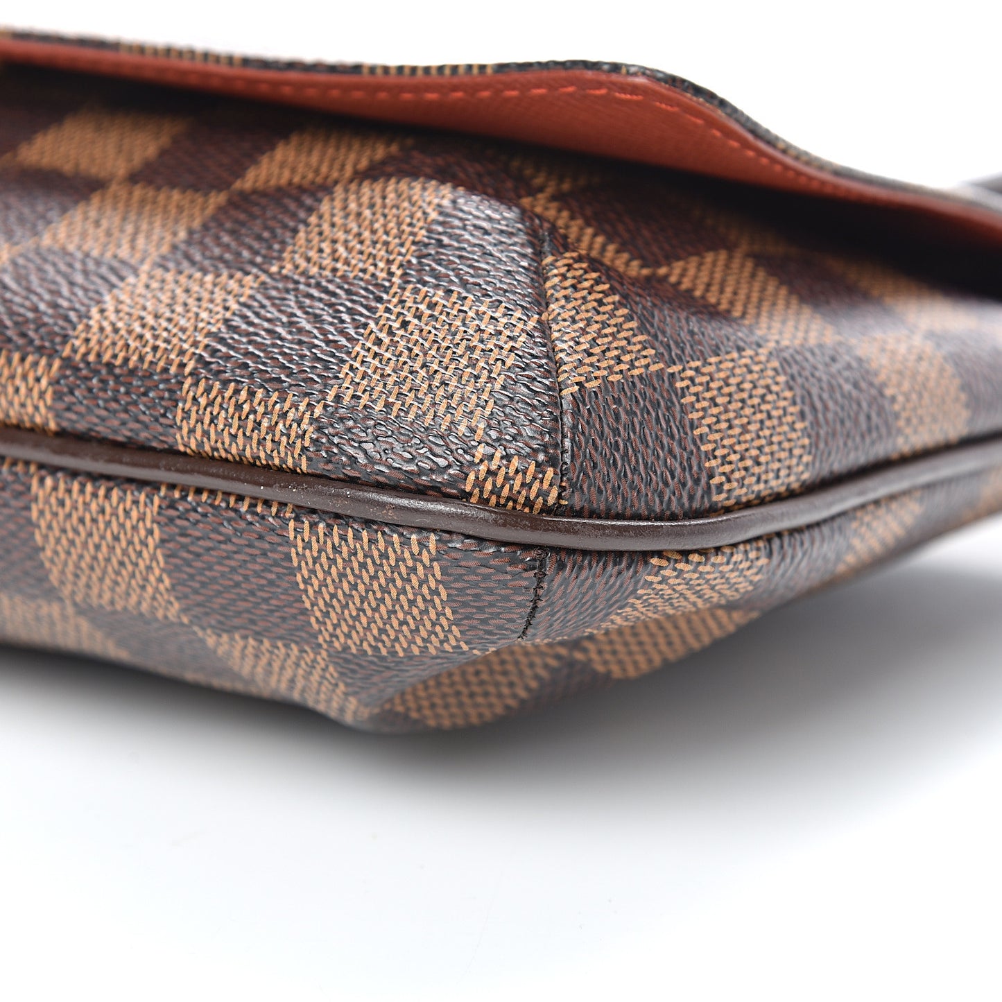 Damier Ebene Musette Tango Long Strap