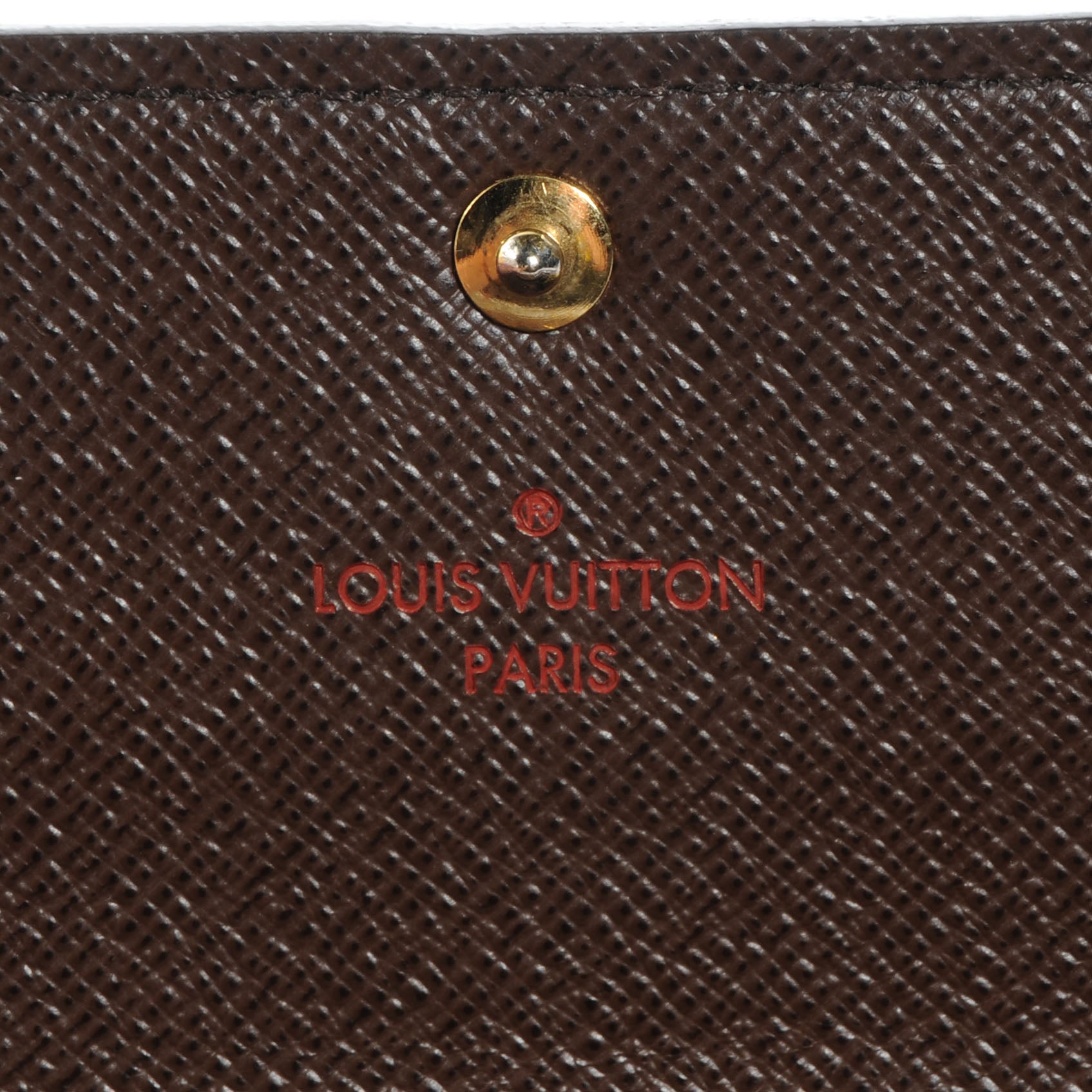 Louis Vuitton Damier Ebene Sarah Wallet 6 of 7