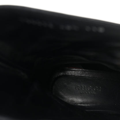 Gucci Nappa Square G Ankle Boots 40.5 Black 8 of 10