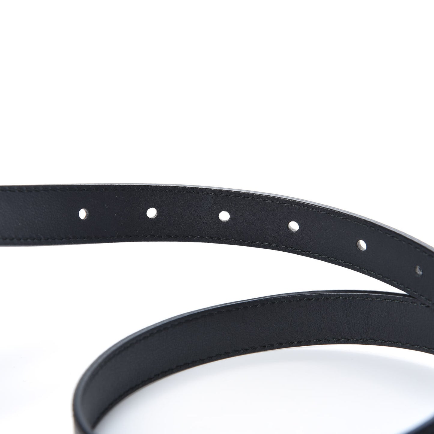 Calfskin Double G 20mm Belt 80 32 Black