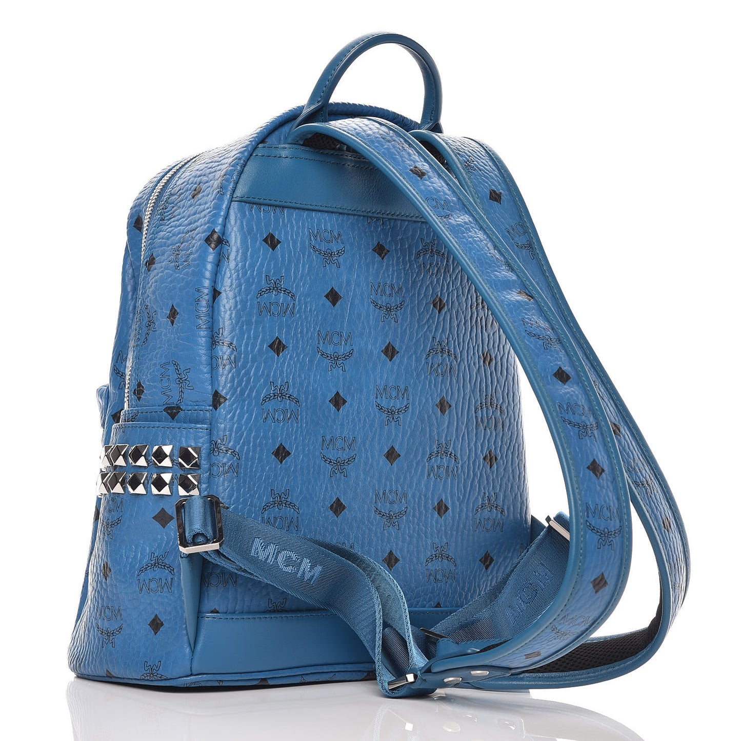 Visetos Small Side Stud Stark Backpack Blue