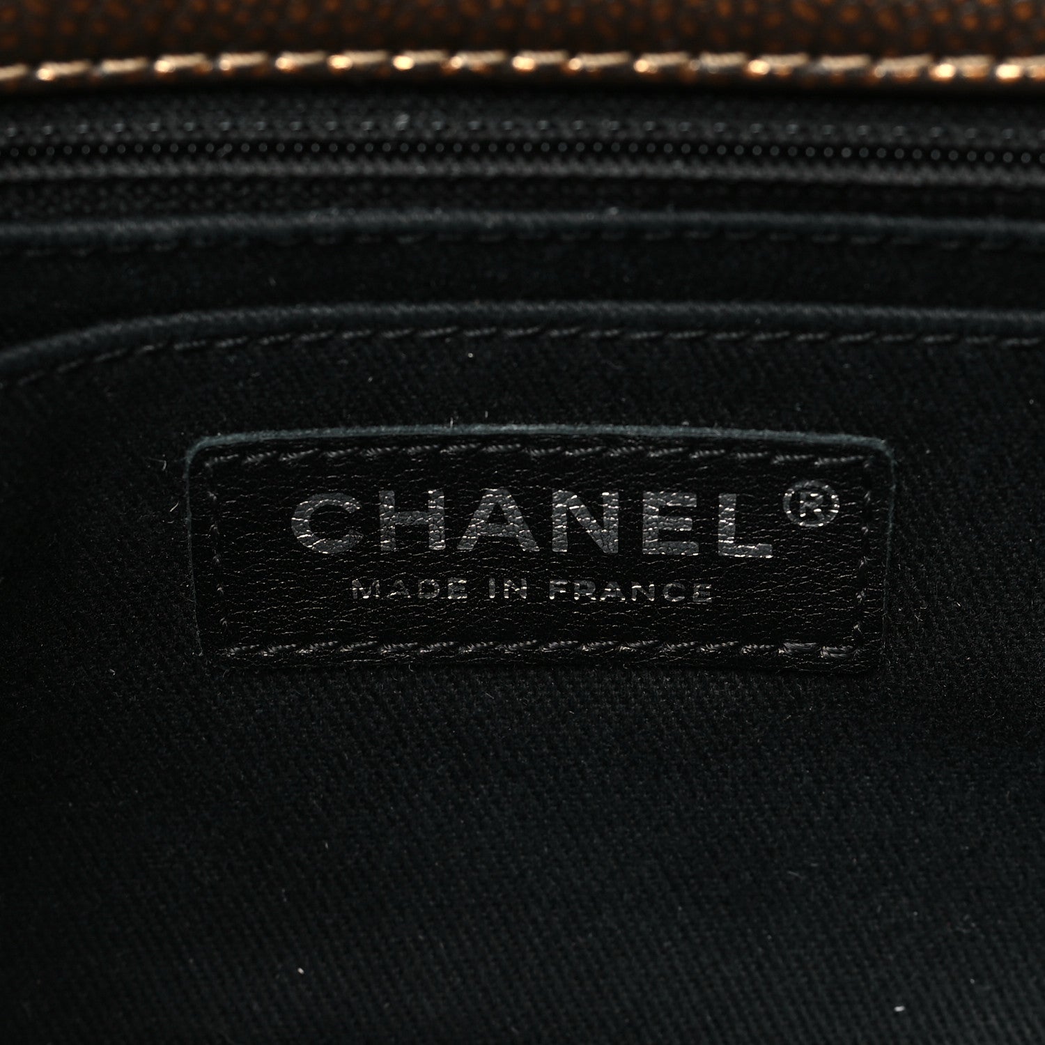 Chanel Metallic Caviar Medium Timeless CC Flap Bronze Bronze 6 of 11