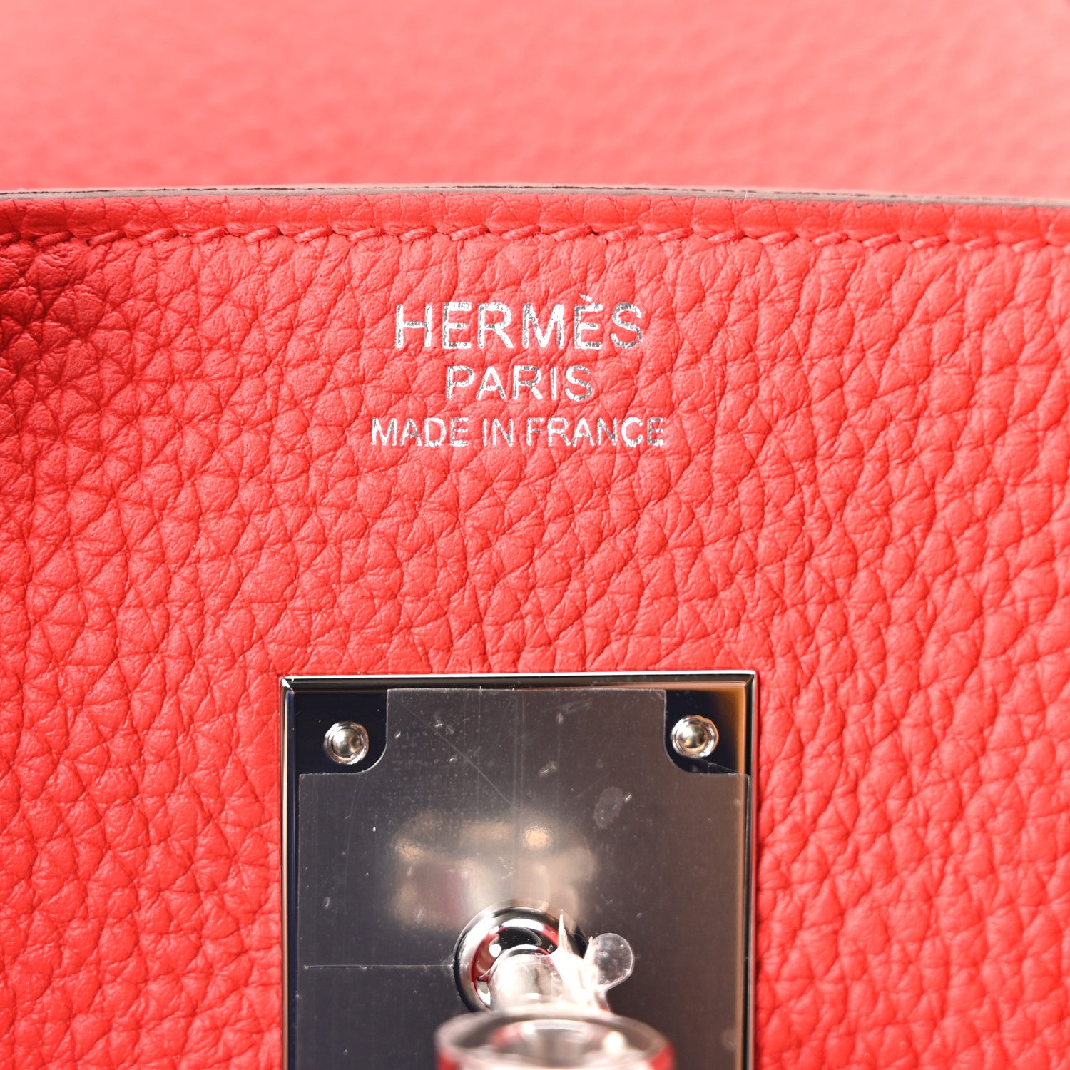 Hermes Togo Birkin 30 Rouge Radieux 6 of 10