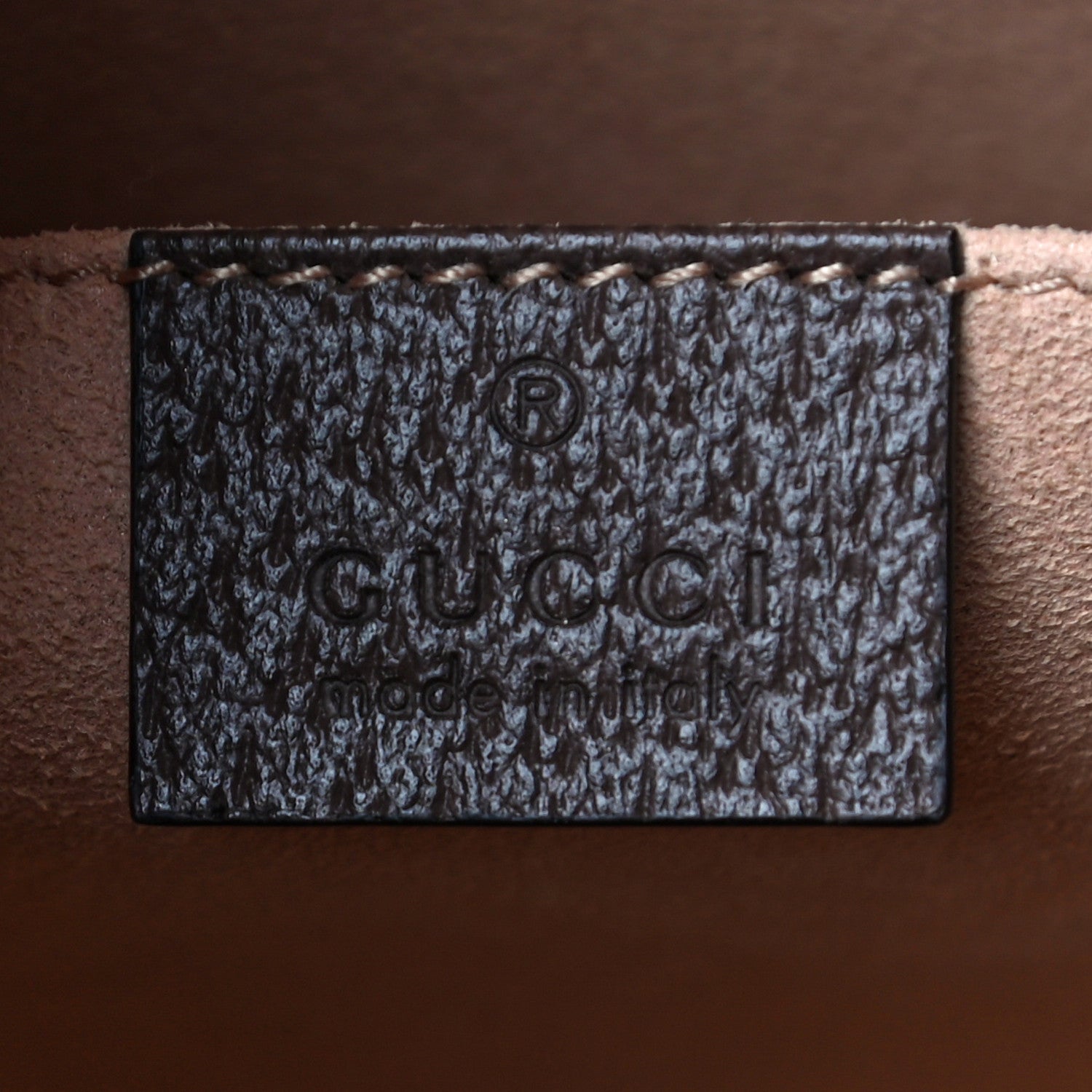 Gucci GG Supreme Monogram Web Ophidia Pouch Brown 6 of 11