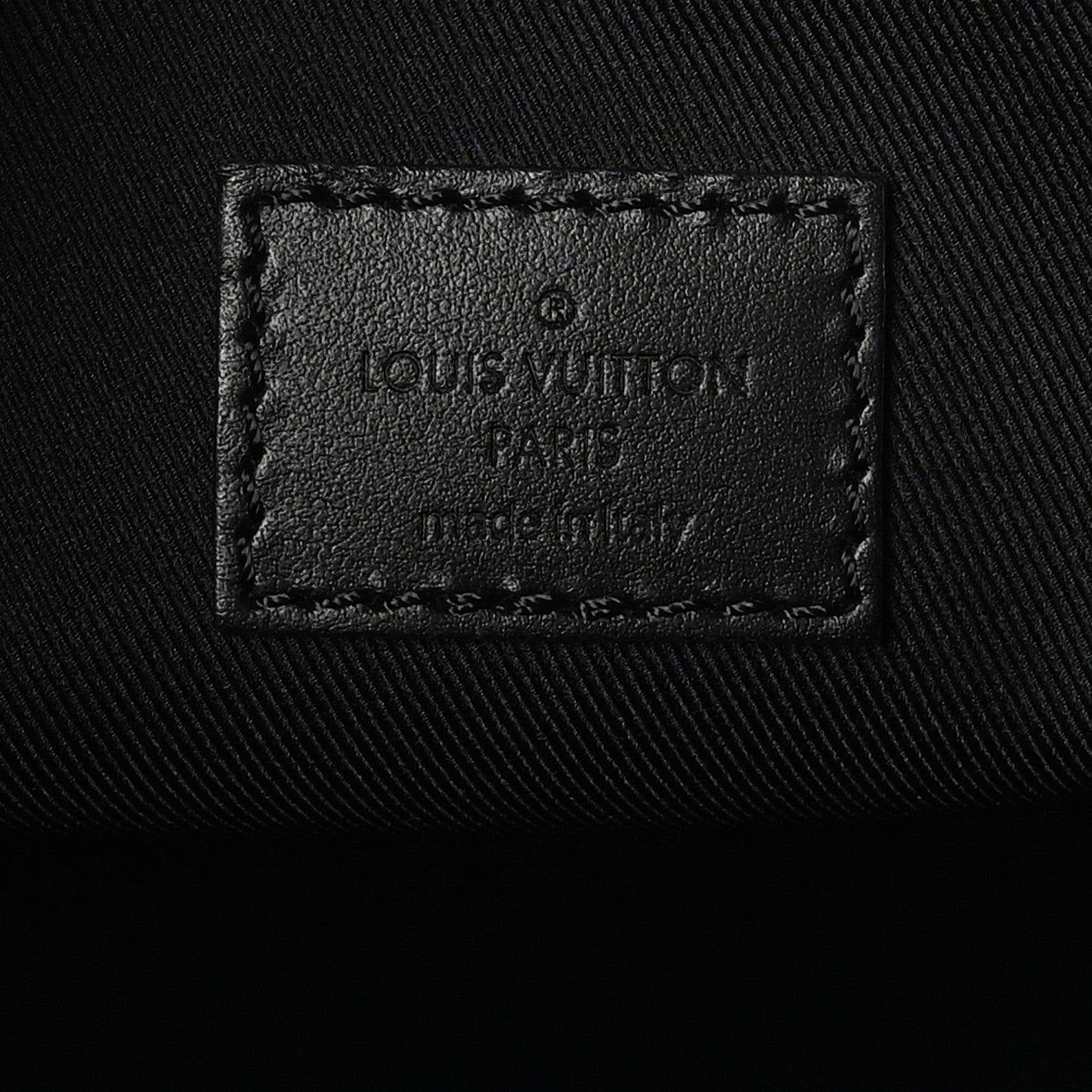 Louis Vuitton Monogram Eclipse Sac Plat Horizontal Zipper 6 of 9