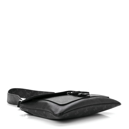 Louis Vuitton Taigarama Outdoor Flap Messenger Black 3 of 9