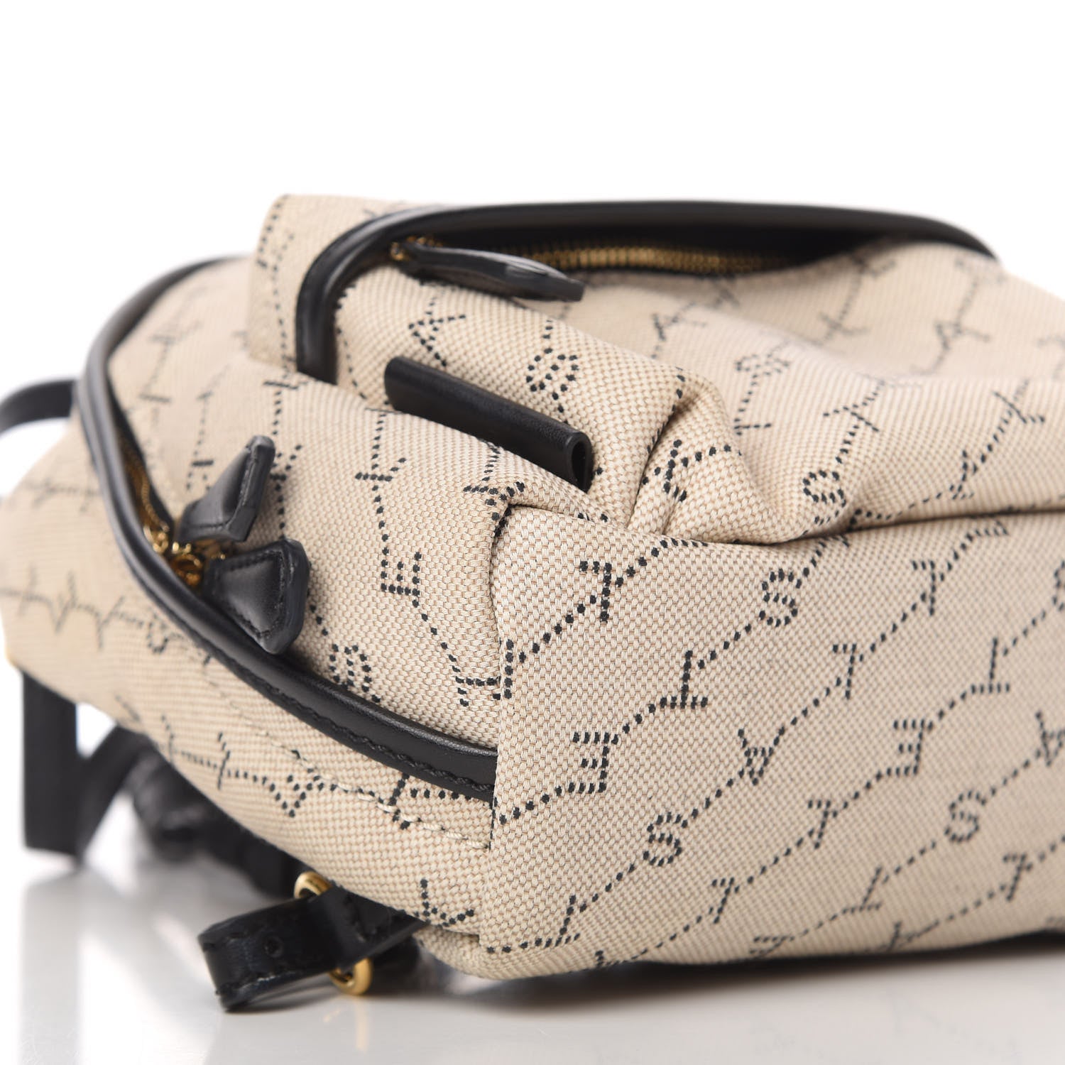 Stella McCartney Canvas Mini Stella Logo Backpack Neutral 7 of 10