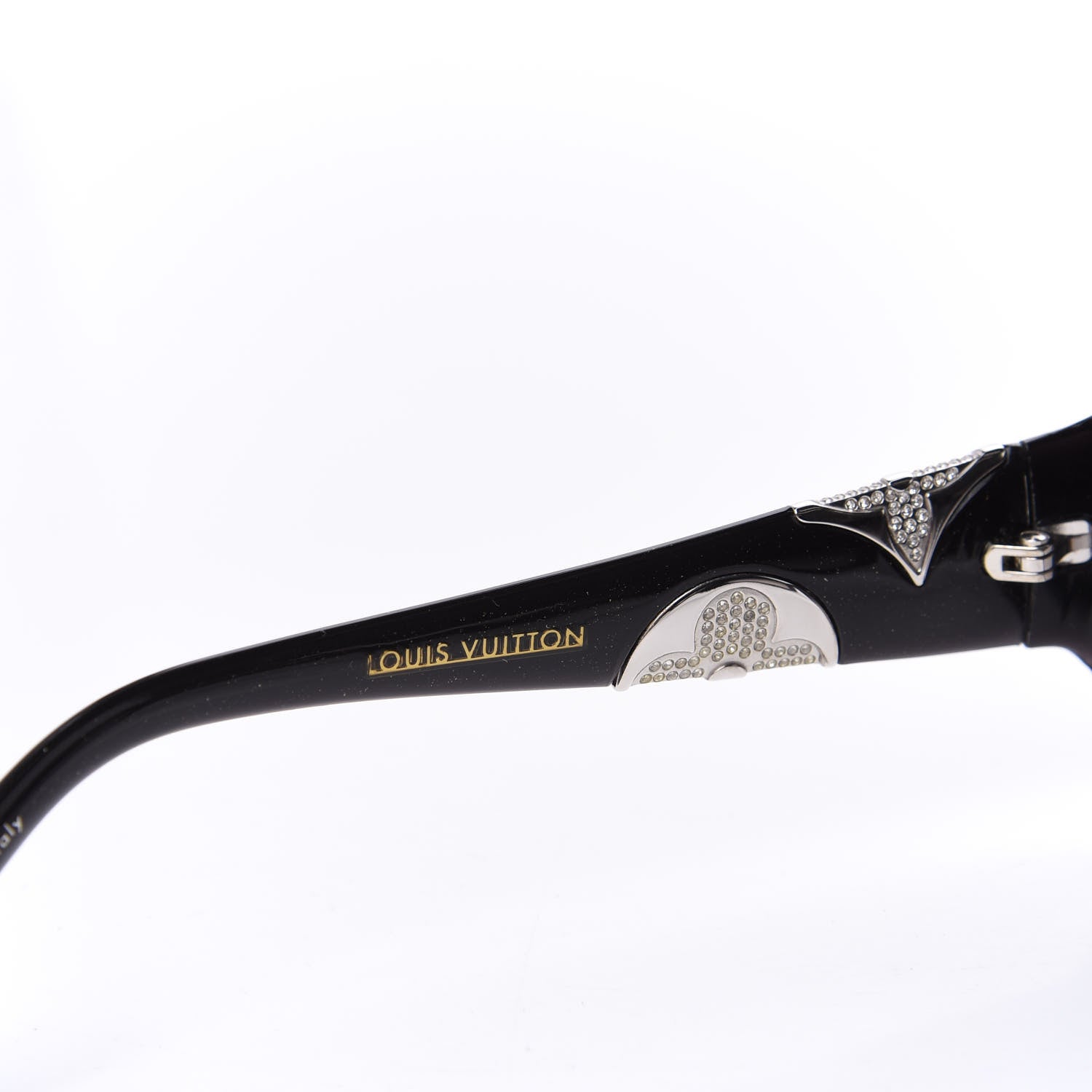 Louis Vuitton Speckling Acetate Iris PM Z0333W Black 9 of 10