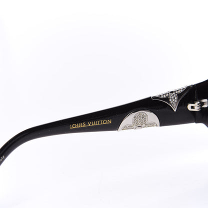 Louis Vuitton Speckling Acetate Iris PM Z0333W Black 9 of 10