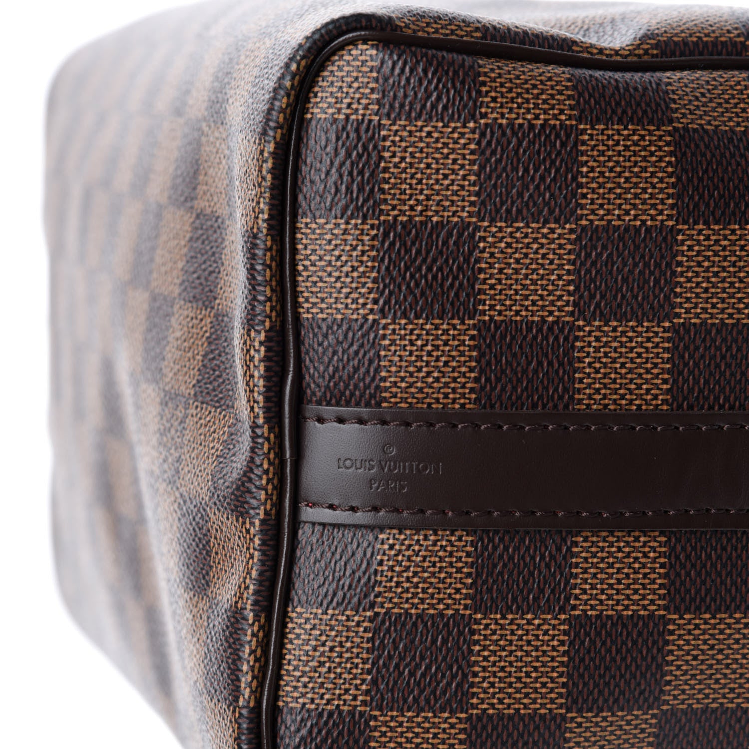 Louis Vuitton Damier Ebene Speedy Bandouliere 25 10 of 13