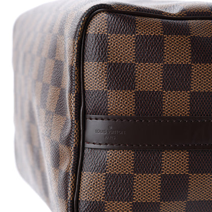 Louis Vuitton Damier Ebene Speedy Bandouliere 25 10 of 13