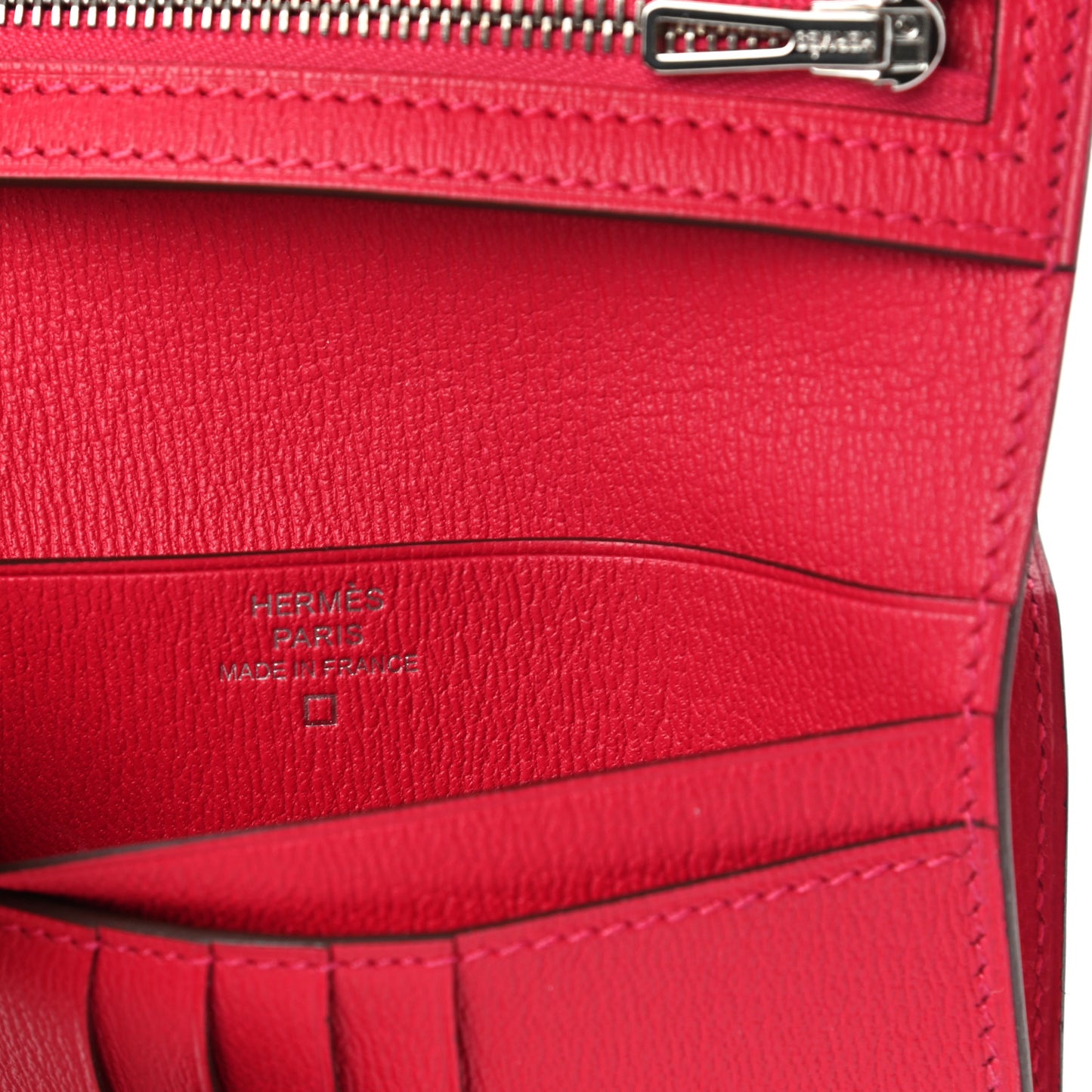 Shiny Alligator Bearn Compact Wallet Rose Extreme
