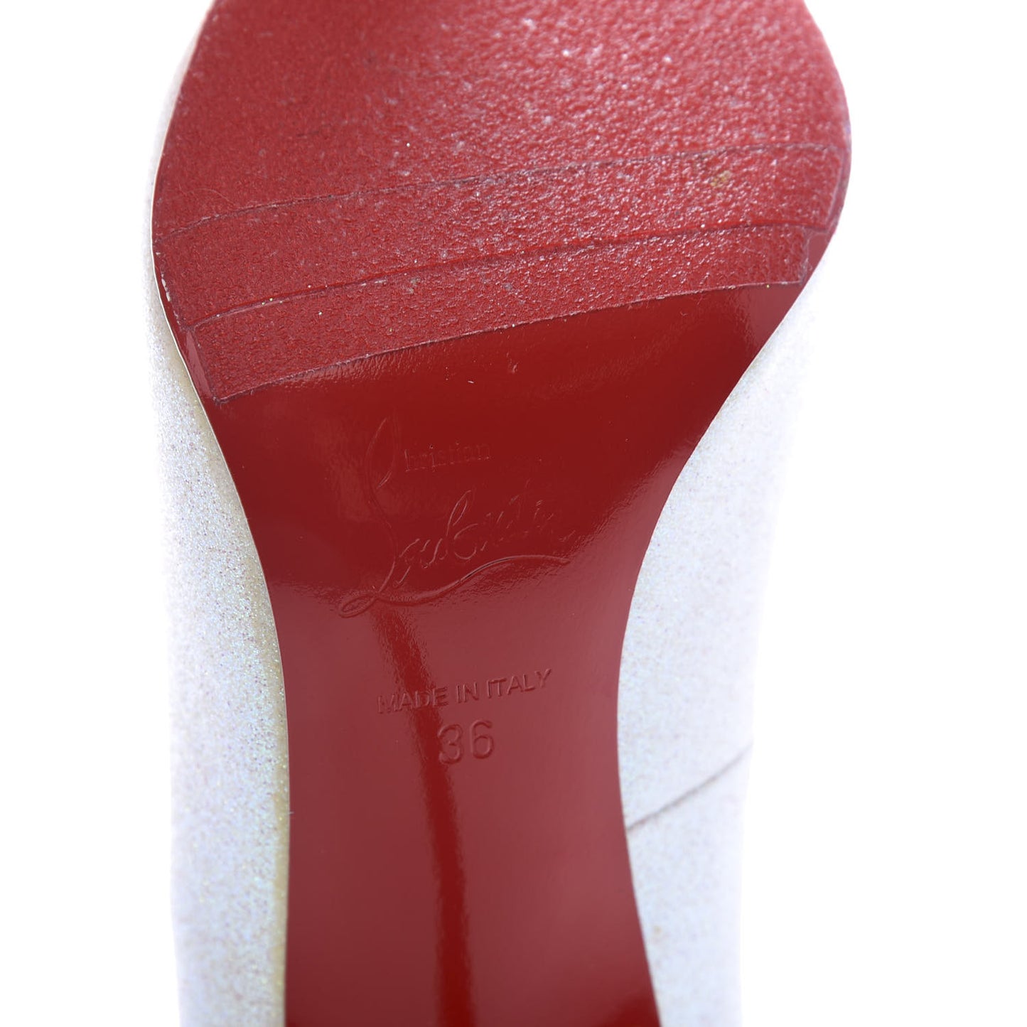Glitter Mini Decollete 554 100 Pumps 36 Glacier