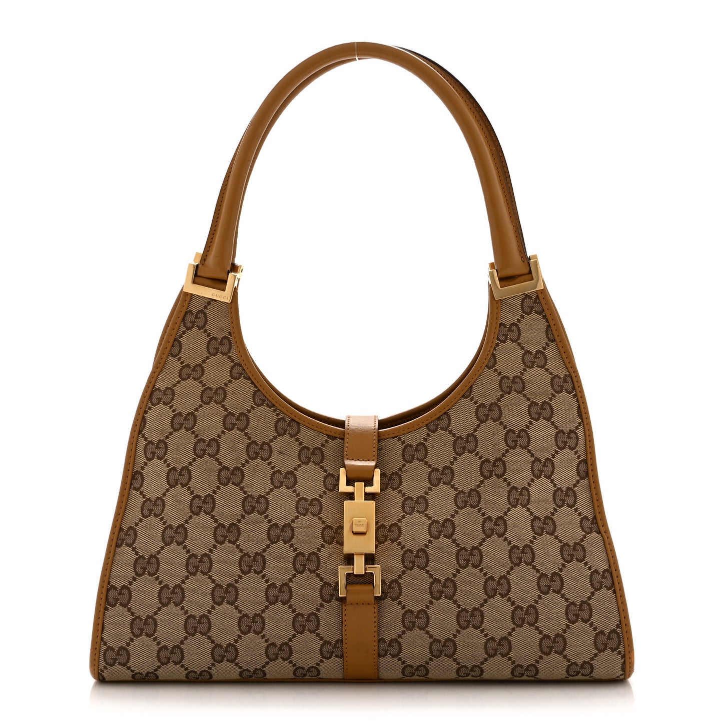 Monogram Small Bardot Bag Brown