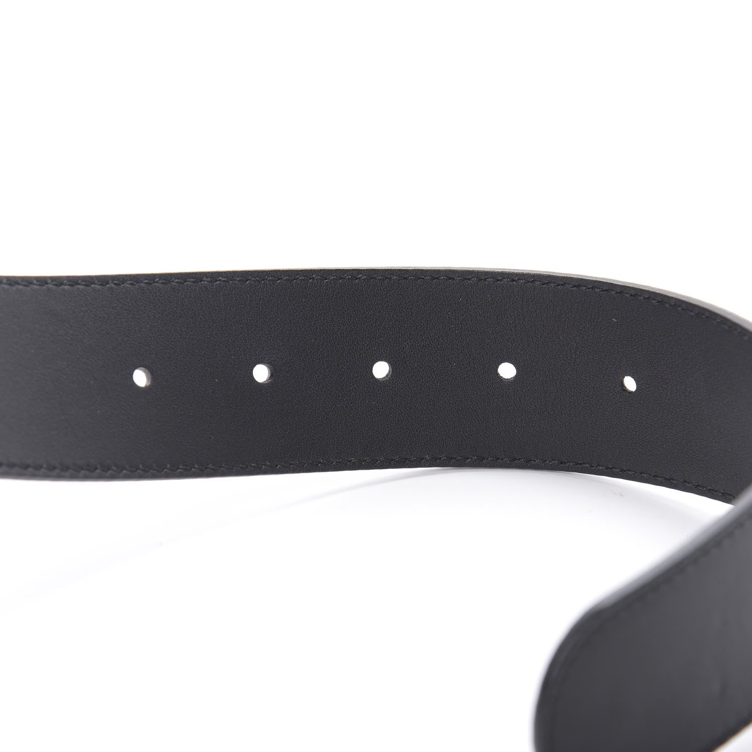 Gucci Calfskin Double G 40mm Belt 90 36 Black 5 of 8