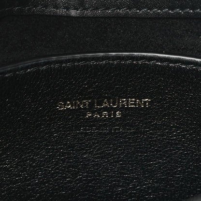 Saint Laurent Smooth Calfskin Le 5 A 7 Mini Hobo Black 6 of 10