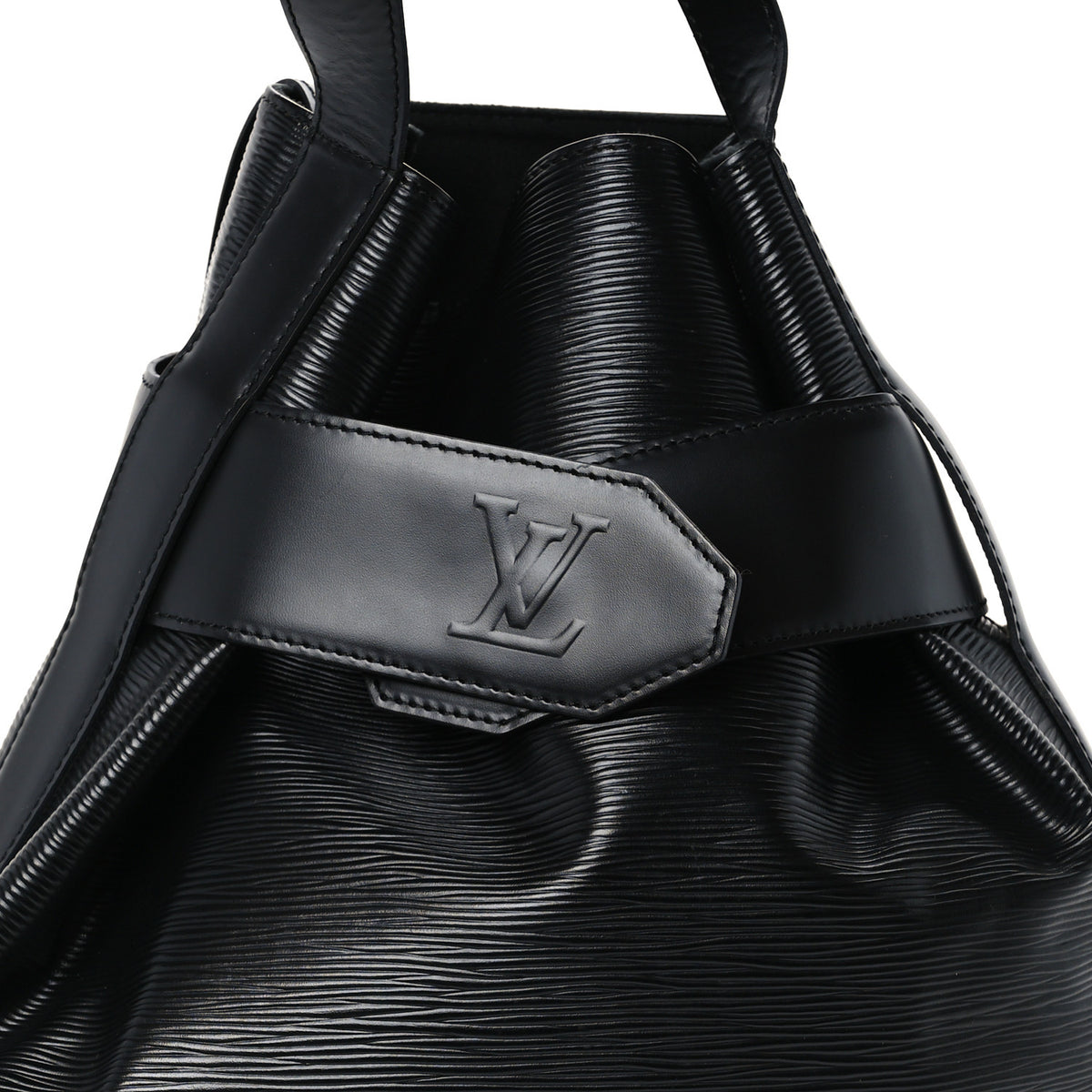 Louis Vuitton Epi Sac D'epaule GM Black 7 of 9
