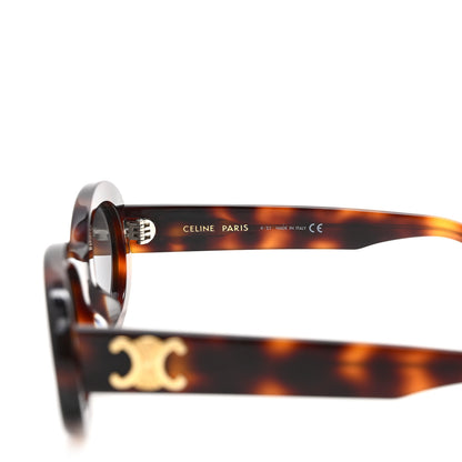 Celine Acetate Triomphe 01 Sunglasses CL 40194U Tortoise 5 of 8