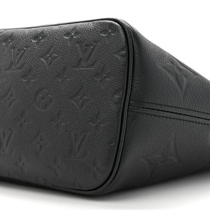 Louis Vuitton Empreinte Monogram Giant Neverfull MM Black 8 of 10