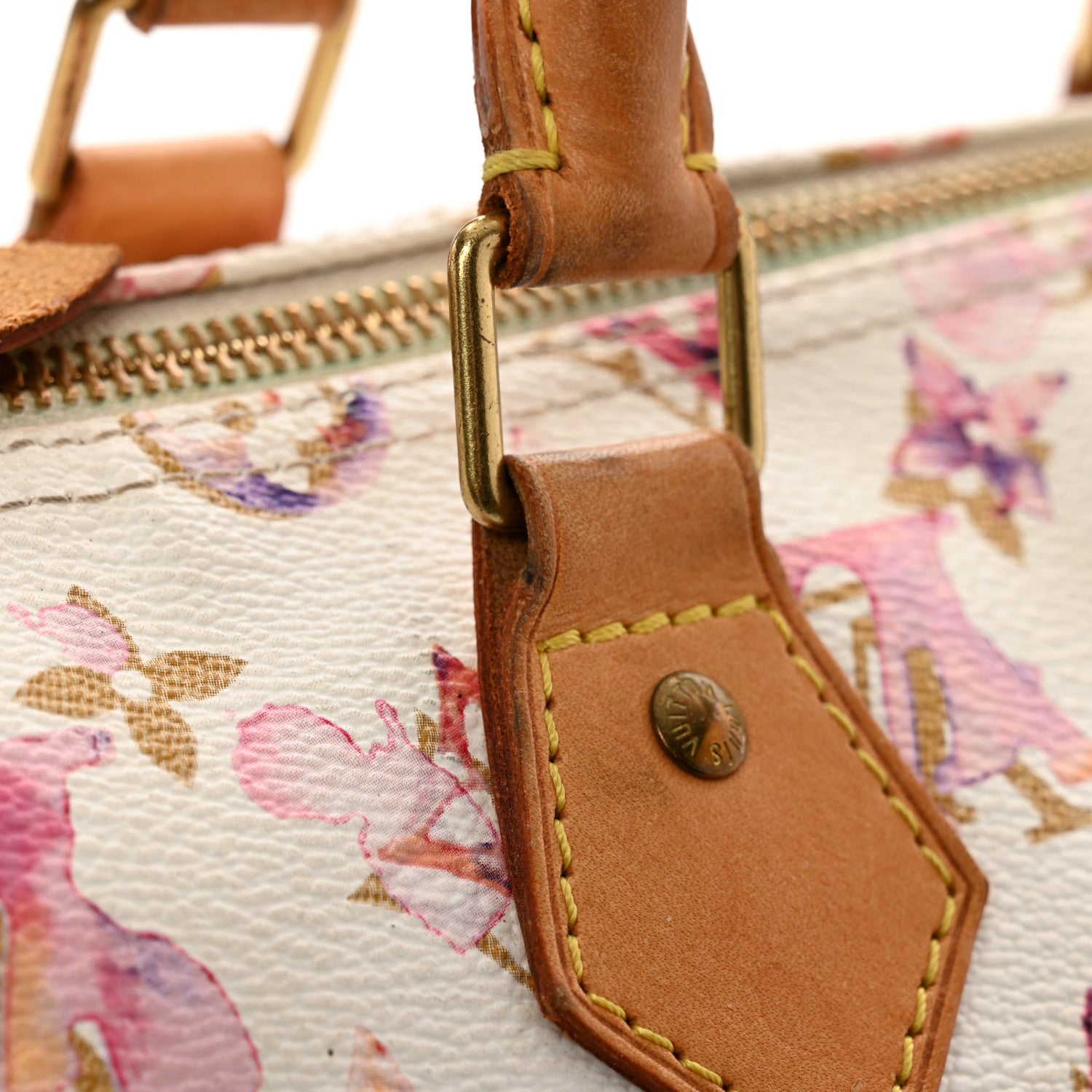 Louis Vuitton Watercolor Aquarelle Speedy 35 White 12 of 14