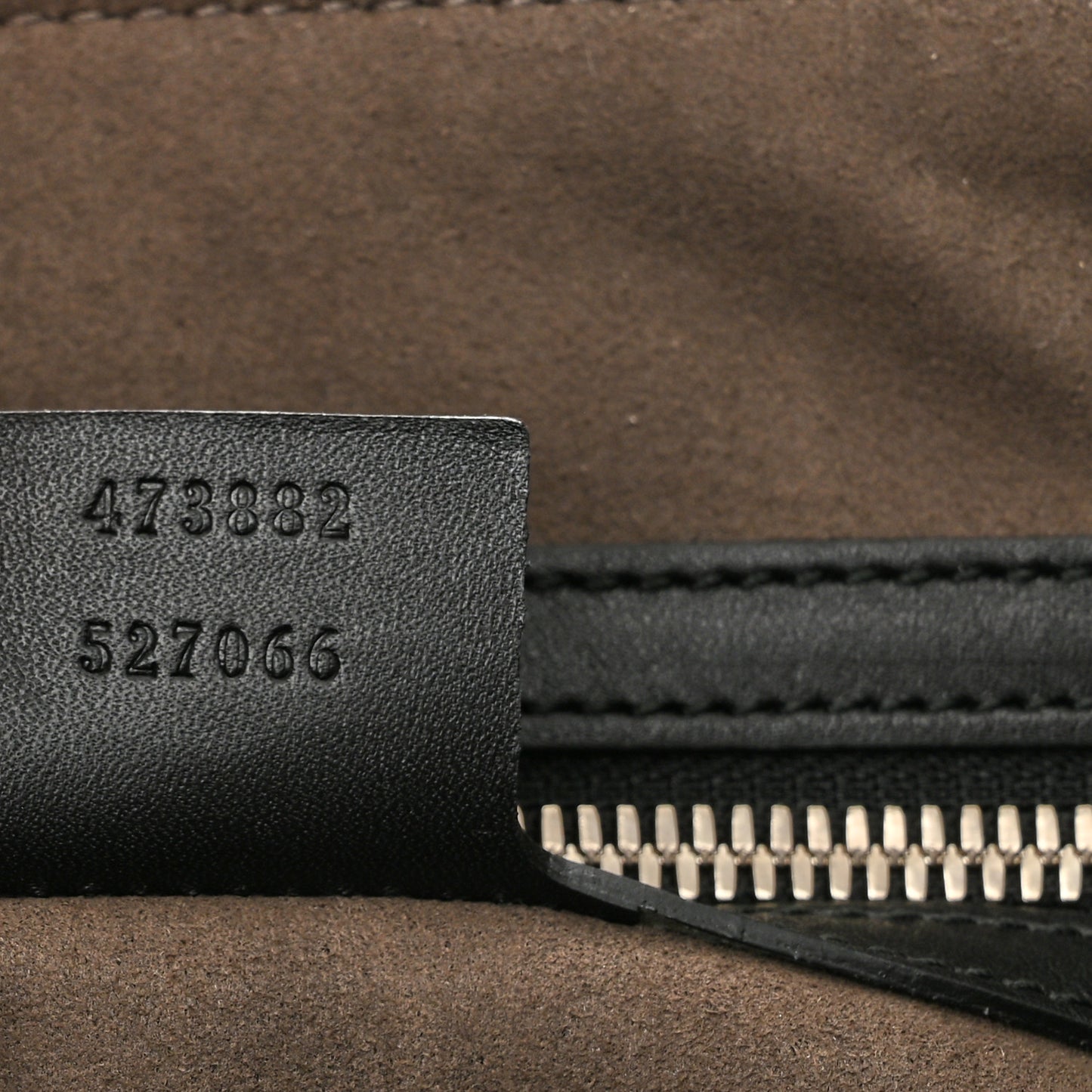 Guccissima Medium Flat Messenger Bag Black