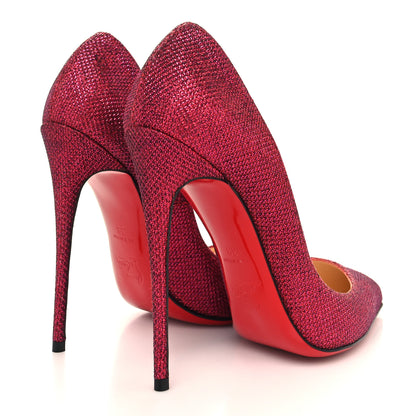 Christian Louboutin Glitter So Kate Dragonfly 120 Pumps 39 Cassis 4 of 8