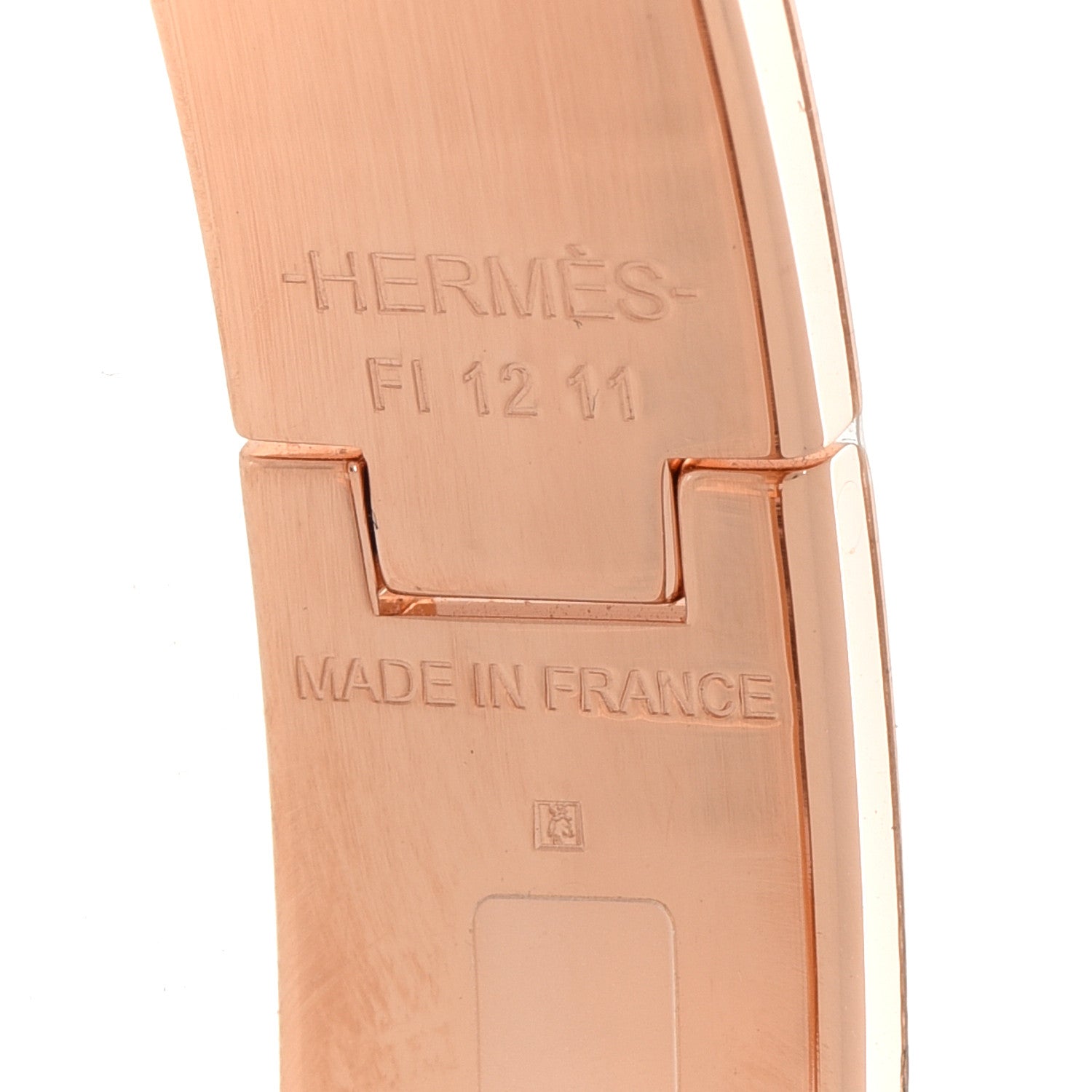 Hermes Enamel Printed Brides de Gala Bayadere Narrow Clic Clac H Bracelet PM Pastel Acidulé 4 of 6