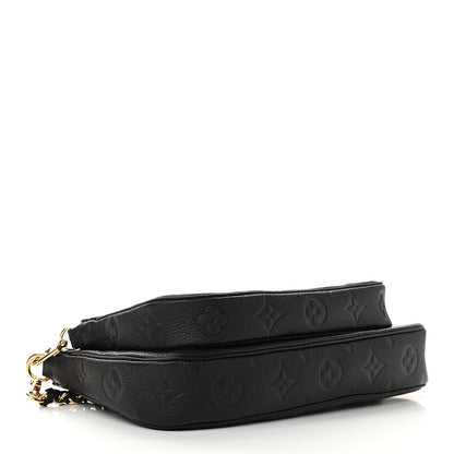 Louis Vuitton Empreinte Monogram Giant Multi Pochette Accessories Black 4 of 10