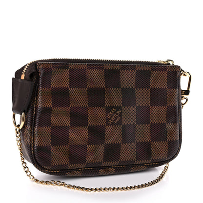 Louis Vuitton Damier Ebene Mini Pochette Accessories 3 of 11