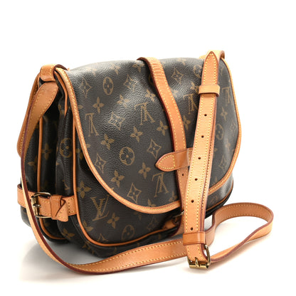 Louis Vuitton Monogram Saumur 30 3 of 9