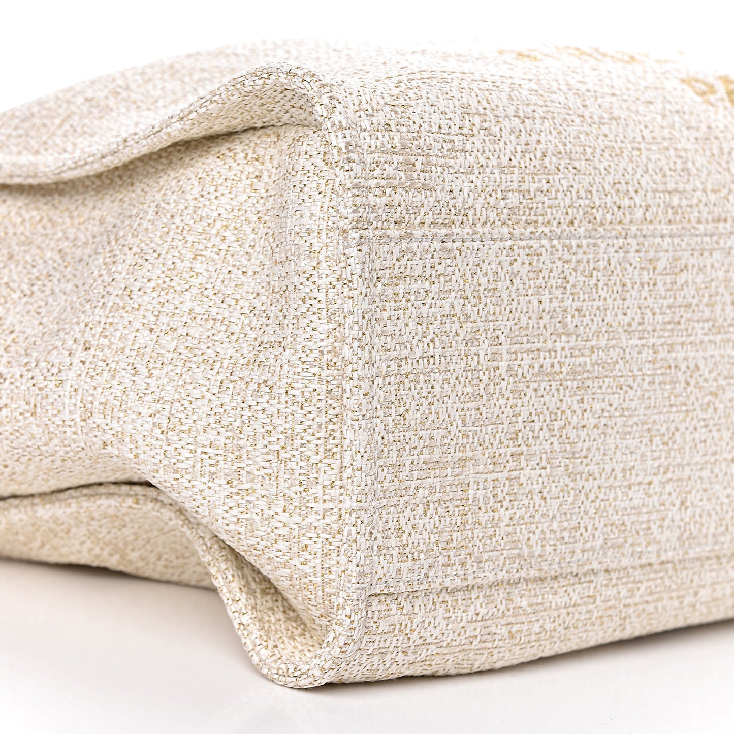 Canvas Large Deauville Tote Ivory